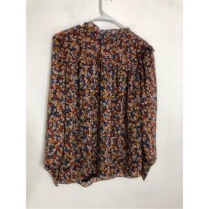 Ann Taylor Women’s Long Sleeve Floral Blouse